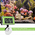 Miniatyrbillede 2 af 5: Akvarietermometer Fisketank Temperaturmålingsværktøj Lcd Digital Termometer Digital Display Akvarietermometer Med Sugkop