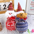 Miniatyrbild 3 av 5: Juldekorationer sammet äppelpåse bunt fickdocka Style 10