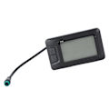 Miniatyrbilde 4 av 5: 24V 36V 48V Elektrisk Sykkel LCD-skjerm Universell Sykkeldisplaymåler med 5-pinners Kontakt for Elektrisk Sykkel Scooter