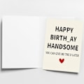 Pikkukuva 4 / 4: Hauska syntymäpäiväkortti ja lahjat miehille, aviomiehelle, poikaystävälle, hänelle, Happy Bday Card ZD B2 2 pcs