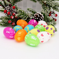Miniatyrbilde 4 av 5: 12 stk Fyllbare Plastpåskeegg Festforsyningspakke Assorterte Mønstertrykk AB55