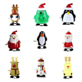 Miniatyrbillede 5 af 5: 3 tommer Mini Opvindslegetøj Realistisk Opvindingsspil til Førskolebørns Håndtræning fat penguin