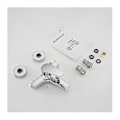 Miniatyrbillede 5 af 5: Badekar Blandingsbatteri Bad/bruser Armatur Krom Messing Blandingsbatteri