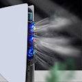 Miniatyrbild 3 av 5: Kylsystem för PS5-tillbehör, PS5-kylare tyst kylsystem med 3-hastighetsfläktar & RGB-LED-lampa för PS5 Digital/skiva-utgåva