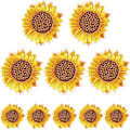 Miniatyrbild 1 av 2: Strykjärnspåsar Patches för Kläder Blommor Patches Applikations Patches