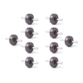 Miniatyrbilde 1 av 5: 10 stk. såleplatehjul erstatning for V6 V7 V10 V11 V15 DC58 DC59 DC62 Direct Drive Cleaner Head Rollers deler