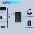 Miniatyrbilde 5 av 5: 5.1 Bluetooth-mottaker som mottar og sender tre-i-ett Nfc-mottaker til gammeldags lydforsterker USB-konvertering -CNSZ