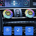 Pikkukuva 4 / 5: Värikäs rytmimusiikkivalaisin USB-latauksella Bluetooth-yhteensopiva auton lamppu