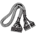 Miniatyrbilde 1 av 5: 14+10-pin til 24-pin ATX strømforsyningskabel for Corsair AX1500i AX1200i