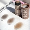 Miniatyrbillede 5 af 5: Instant Hair Line Pulver Hårgrænse Cover Up Pulver Hårskygge Hårrod Touch Up 2 stk grey brown