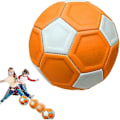 Miniatyrbillede 2 af 5: Ny kurve- og swerve-fodbold, fodboldlegetøj, kurvefodbold, størrelse 4 swerve-fodbold til børn, spark kurver som de professionelle, baghavelegespilgave