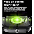 Miniatyrbild 4 av 5: Bluetooth Fashion Smartwatch, F57l Blodsockerövervakning Smartwatch, Icke-invasivt Blodsocker Test Smart Watch F R black