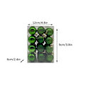 Miniatyrbilde 2 av 2: Julepynt 3cm Juletre L Kule Henge Hjem Fest Ornament Dekor n