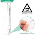 Miniatyrbillede 2 af 5: R7s halogenpære 78mm 100w 230v, R7s halogenstang 78mm, R7s halogenpære dæmpbar halogenstanglampe ZD B2 2pcs