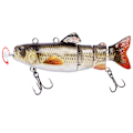 Miniatyrbillede 1 af 5: Fiske lokkemad Multi-Joint fisk fiskeri sæt langsomt synkende realistisk svømning lokkemad ferskvand og saltvand crankbait til bas ørred bas lokkemad -GSL FF ZD 9