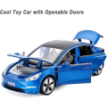 Miniatyrbillede 3 af 5: Legetøjsbil Model 3 Diecast Metal Modelbiler Træk Bil Til Drenge Og Piger I Alderen 3-12 År