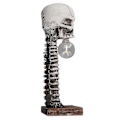 Miniatyrbillede 2 af 4: Resin Kranium Skelet Rygsøjle Bordlampe Horror 3d Statue Skrivebordslampe Til Halloween Dekoration Hjemmeindretning ZD.16