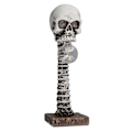 Miniatyrbillede 1 af 4: Resin Kranium Skelet Rygsøjle Bordlampe Horror 3d Statue Skrivebordslampe Til Halloween Dekoration Hjemmeindretning ZD.16