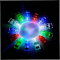 Miniatyrbilde 4 av 5: LED-fingerlampe, 20 stk Fingerlykter, LED Fargerike Fingerlys, LED-fingerlampe Gave, Lysringer
