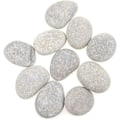 Miniatyrbillede 1 af 2: Strandsten til maling 10 glatte store sten (30-50 mm)