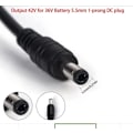 Miniatyrbillede 6 af 6: 36V 2A Batterilader 42V 2A Batterilader 100-240V Indgang Litium Li-ion lader til 36V Elcykel