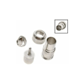 Miniatyrbillede 5 af 5: T-formet antenne splitter - 2-vejs antenne splitter - 2 DVB-T/BK stik