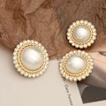 Pikkukuva 6 / 10: 10 kpl Helmivaate Napit Paita Napit KULTA 15MM 10kpl 10kpl kulta gold gold 15MM10pcs-10pcs