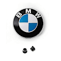 Miniatyrbillede 1 af 5: 82mm Emblem Logo Udskiftning til ALLE Modeller X1 X3 X5 X6 1 3 5 7