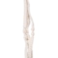 Miniatyrbild 5 av 5: 2x Macrame Dubbel Växt Hängare Inomhus Utomhus 2-vånings Hängande Planteringskruka Bomullsrep 4 Ben 67 Tum