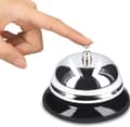Bordsklocka - Klar ljudkvalitet - Lämplig för restauranger, hotell och receptioner (silver)