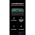 Miniatyrbillede 5 af 5: 8-kammer multifunktionel LCD smart batterilader