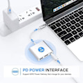 Miniatyrbild 5 av 5: USB C-HDMI Adapter 4K HUB Type C Adapter