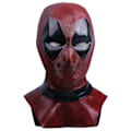 Pikkukuva 1 / 4: Deadpool Cosplay Wade Winston Wilson Nahkainen Naamioasu Sukellusvene Deuce Halloween-juhlan Asusteet -WELLNGS Oletusotsikko