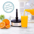 Miniatyrbild 5 av 5: Elektrisk citronpress, hög juiceutbyte - citruspress, apelsinpress 2 rotationsriktningar - elektrisk citruspress 2 kottar - apelsin citruspress