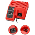Miniatyrbillede 5 af 5: M12-18C Li-ion Batterilader til Milwaukee 12V, 14.4V og 18V Batterier - Kompatibel med C1418C og mere.