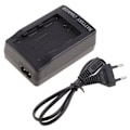 Miniatyrbillede 1 af 5: Batterilader til Nikon EN-EL3 - Kompatibel med D50 D70 D100 D80 D200 D90 D300 EN-EL3e - Pålidelig Opladning