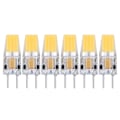Miniatyrbild 1 av 8: 6 st GY6.35-lampor 5W AC DC12V COB-lampa energibesparande silikon taklampa för vardagsrum