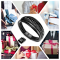 Miniatyrbillede 4 af 4: Armbånd til mænd i ægte læder, unisex håndledsremme