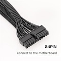 Miniatyrbillede 5 af 5: 18+10 Pins til 24 Pins ATX Strømforsyningskabel Modulær PSU Strømkabel til Rmx Serie Rm1000x/rm850x/r([HK])