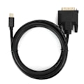 Miniatyrbillede 1 af 5: Mini Displayport til DVI Konverterkabel DP Han til DVI Han Kabel til Computer Projektor, Sort