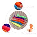 Miniatyrbilde 4 av 4: Magiske Mask-Slanger Svingende Vridbare Fuzzy Karneval Partygaver Barn Gave
