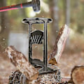 Miniatyrbillede 3 af 5: Vedklyv Kraftfuld Vedklyv Støbejern Manuelt Log Splitting Tool 19,2 cm