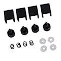 Miniatyrbillede 3 af 10: 8 stk 3D-printerglasclips Justerbar universel aluminiumlegering Varmebedsklemme til Ender 3/3 Pro/V2/3S/5 Pro