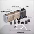Miniatyrbillede 3 af 5: 8W Akvariefilter 4-i-1 Internt Filter, 600l/t Nedsænkbar Akvariepumpe Iltning Bølgemaskine CDQ