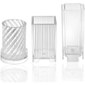 Miniatyrbillede 5 af 5: stk. Plastik lysforme til lysfremstilling - Inkluderer søjleforme (3 stk)