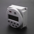 Miniatyrbild 2 av 5: LCD Digital Styrströmsförsörjning - Programmerbar Timer DC 12V 16A - Mångsidig Tidreläkontakt