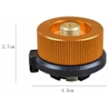 Miniatyrbild 4 av 5: Propan Gasadapter Slang - Ansluter Utomhus Camping Gasspis till Propanflaska - Ersättningsslang för Enkel Användning