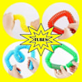Miniatyrbillede 5 af 5: 6 stk. Fidget Pop Tube Stræk Rør Legetøj