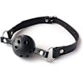 Miniatyrbild 2 av 4: 7-delars set läderbondage-kit för vuxna sexlekar - handbojor/piskor/bollgag/rep/halsband BDSM Black