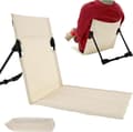 1 styck - Beige - Fällbar campingstol - Fällbar strandstol